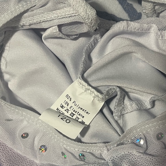 Purple Gymnastics Leo Suit Sparkles - Picture 7 of 8